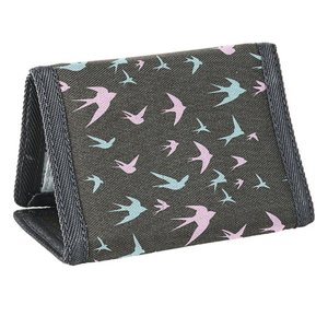 Dětská peněženka Birds šedá-6